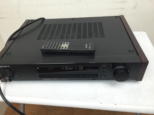 正規品売店 SONY FM/AM チューナー ST-S333ESG ジャンク扱い IK871