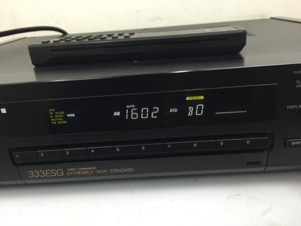 SONY FM/AM チューナー ST-S333ESG ジャンク扱い IK871 SONYFM/AM