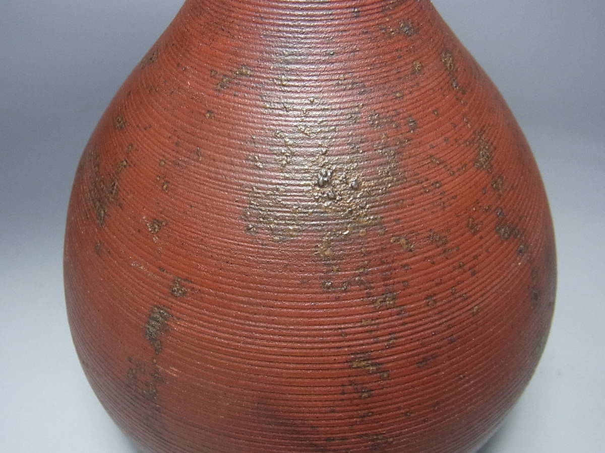 工芸品 古備前 献上鶴首徳利 窯印あり 工芸品 古備前 献上鶴首徳利 窯印あり