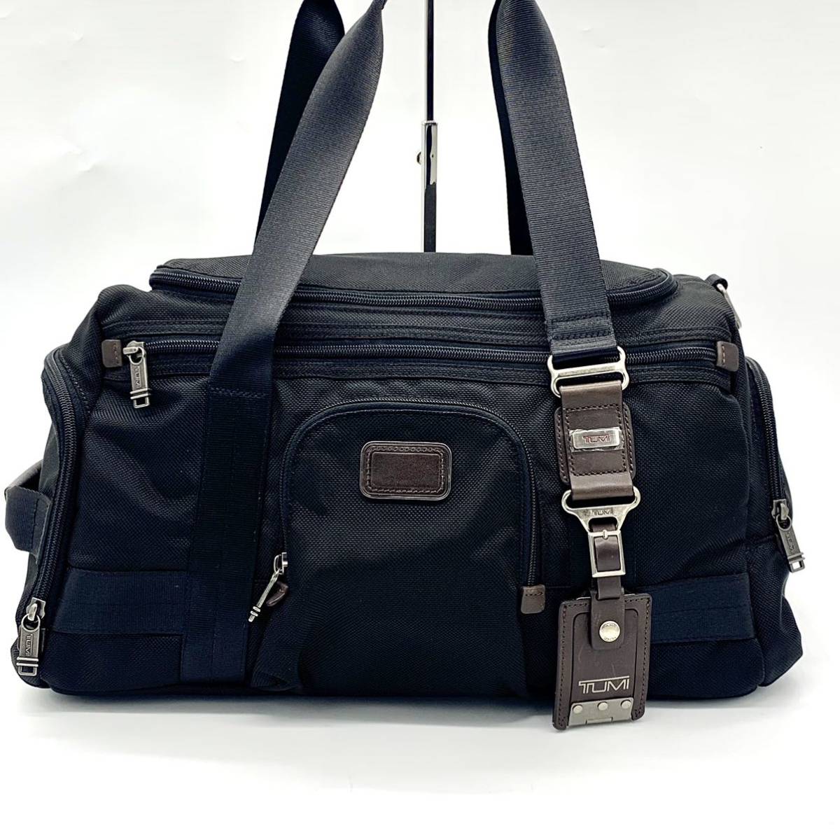 希少【入手困難】TUMI トゥミ 3way ボストンバッグ ビジネスバッグ ショルダーバッグ ナイロン レザー メンズ 大容量 ゴルフバッグ