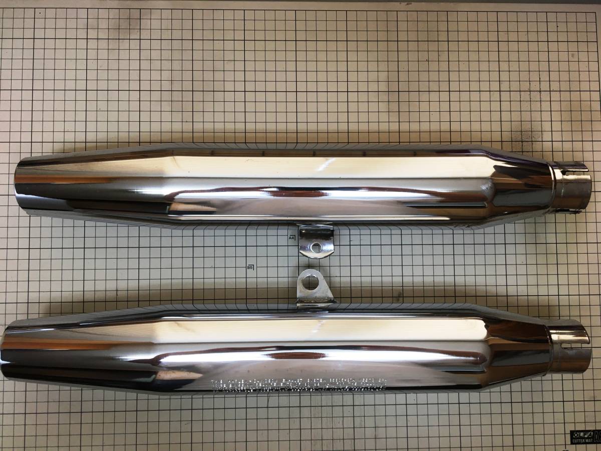 ハーレー 14～ スポーツスター 北米マフラー パンチアウト済み