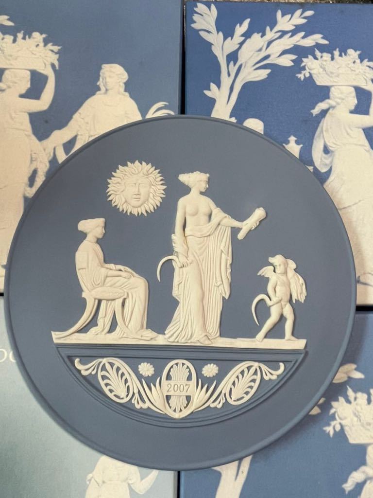 ウェッジウッド　WEDGEWOOD ジャスパー　イヤープレート　2007