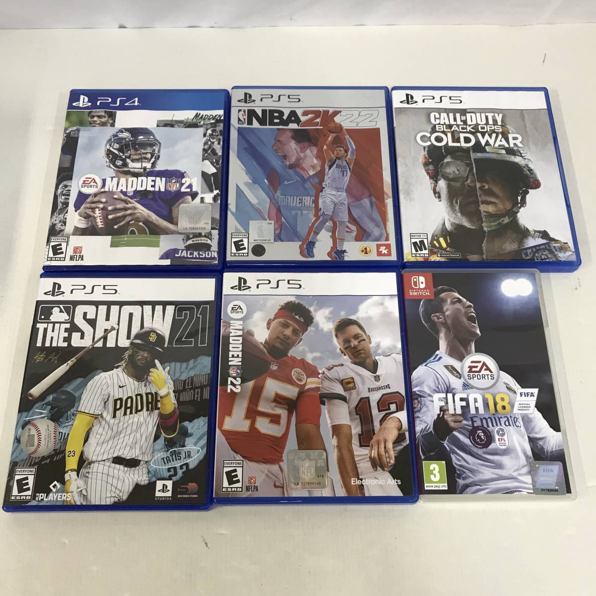 32　海外版 Playstation4 Playstation5 PS4 PS5 switch ソフト まとめ 中古品 (60)