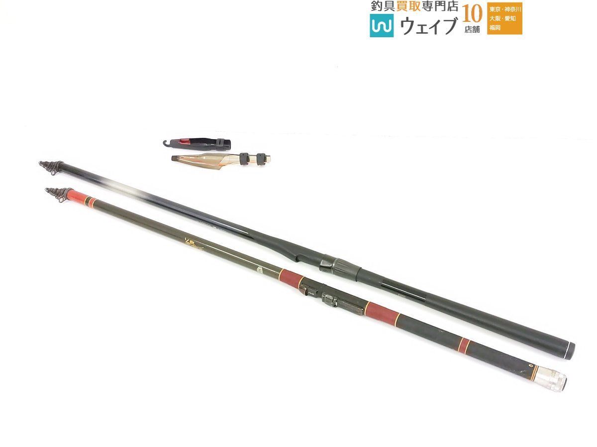 NFT NFエアノス 磯 4-530 中古、がまかつ がま磯 2号 5.6m ジャンク 等