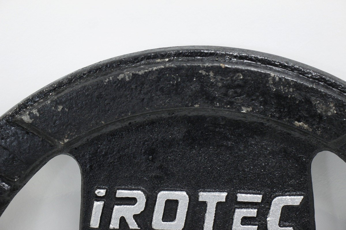 iROTEC iROTEC アイロテック プレート 15kg 2枚セット 計30kg ダンベル