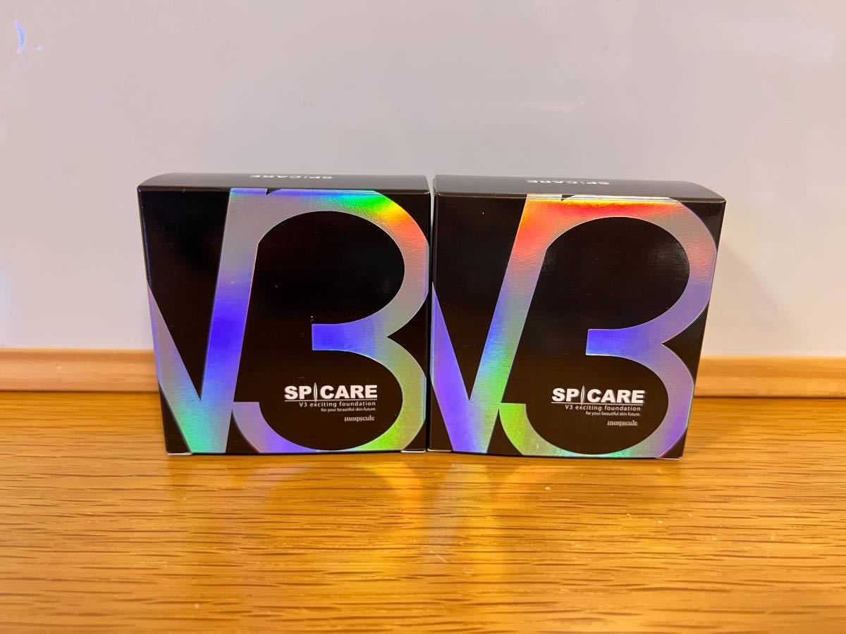 【新品】２個セット！スピケア V3エキサイティングファンデーション●本体●正規品●