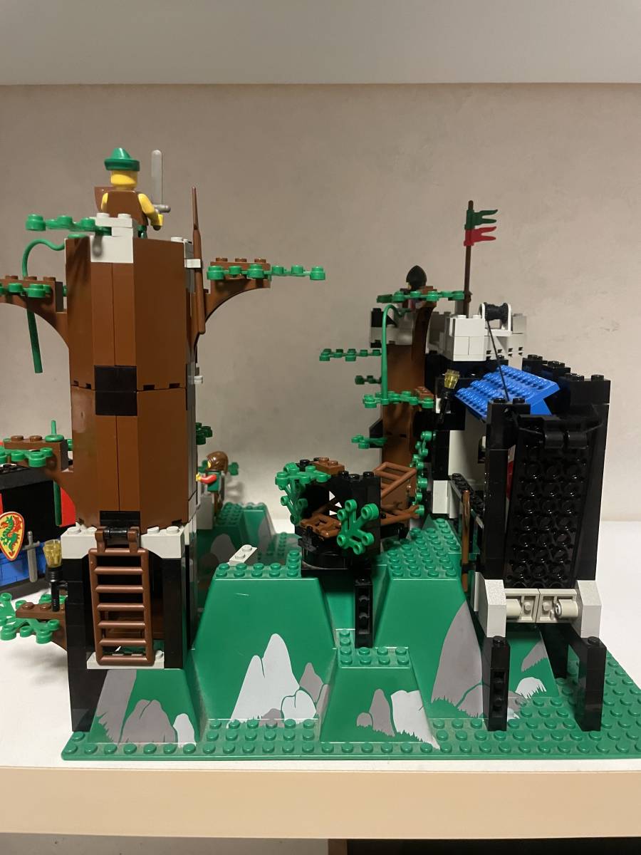 Lego 6079 Dark Forest Fortress エルクウッドの砦 箱 説明書付き(お城 