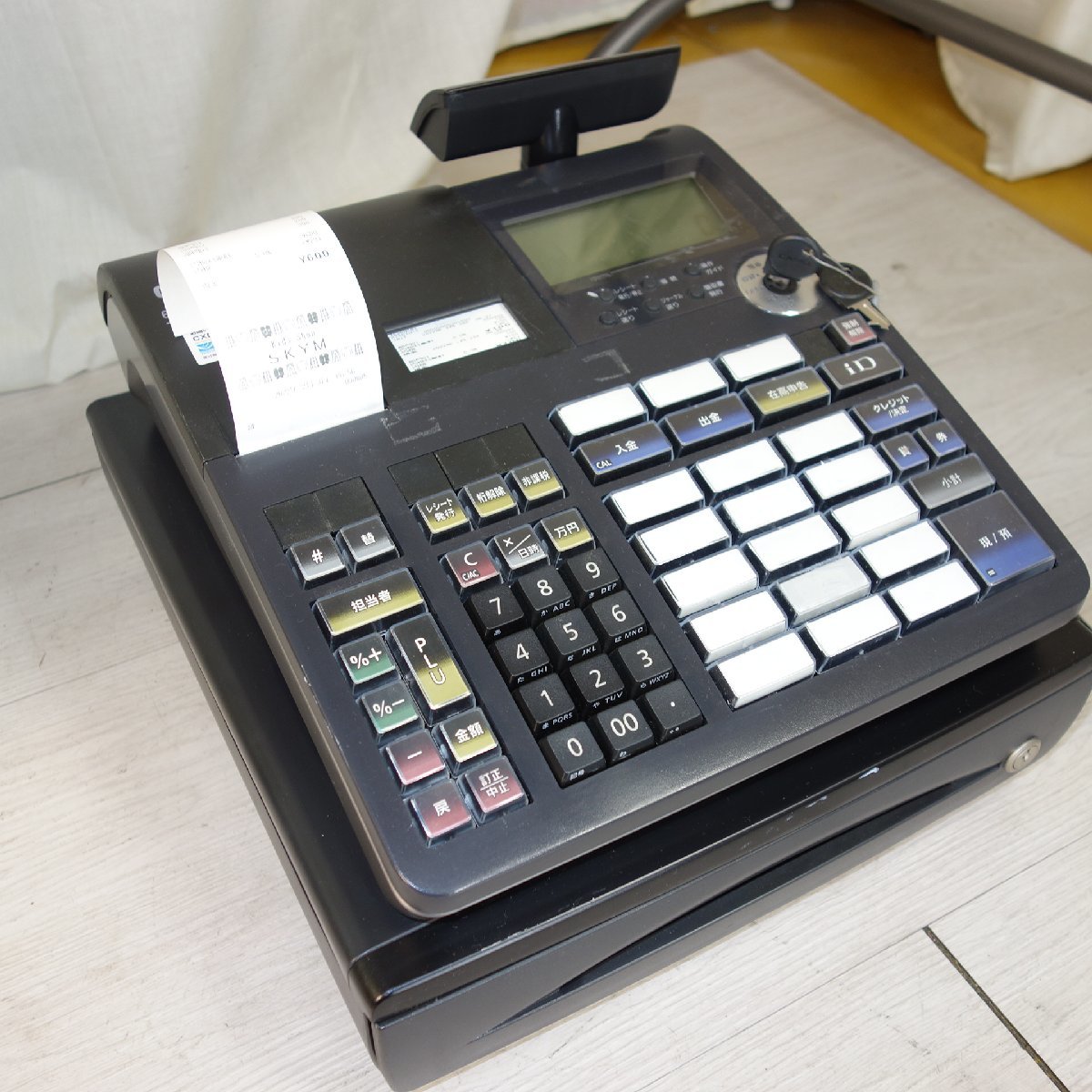 カシオ レジスター 4部門 ネットレジ 飲食店向け 中古 CASIO TK CASIO 