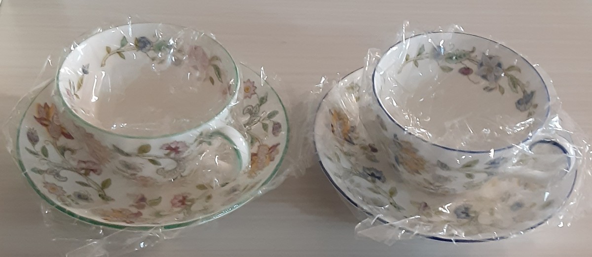 ミントンハドンホールカップ&ソーサーペアセット ミントン MINTON