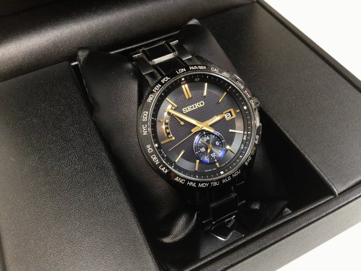 8779□SEIKO セイコー 8B63-0AM0 ブライツ 大谷翔平モデル 1100本限定 