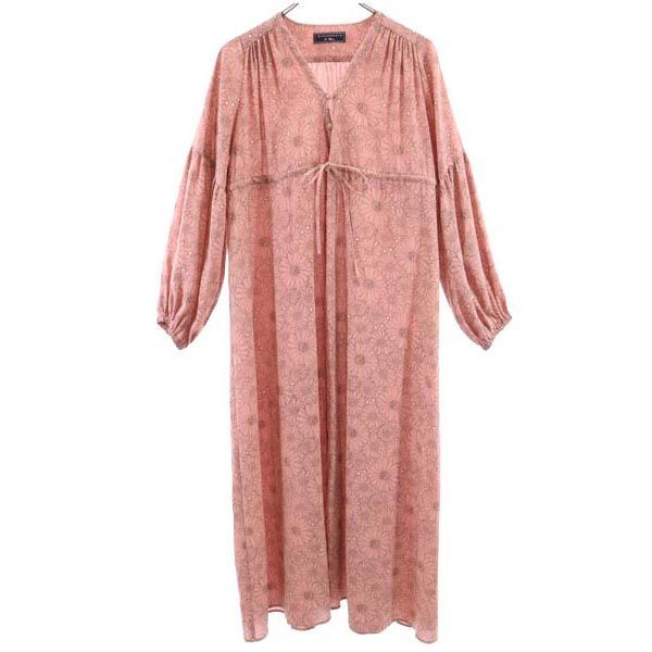 SALE，新品 ロンハーマン MIHOENOMOTO ミホエノモト 花柄 ワンピース F ピンク系 Ron Herman レディース 230908(女性用)｜売買されたオークション情報、yahooの商品情報をアーカイブ公開 - オークファン 女性用