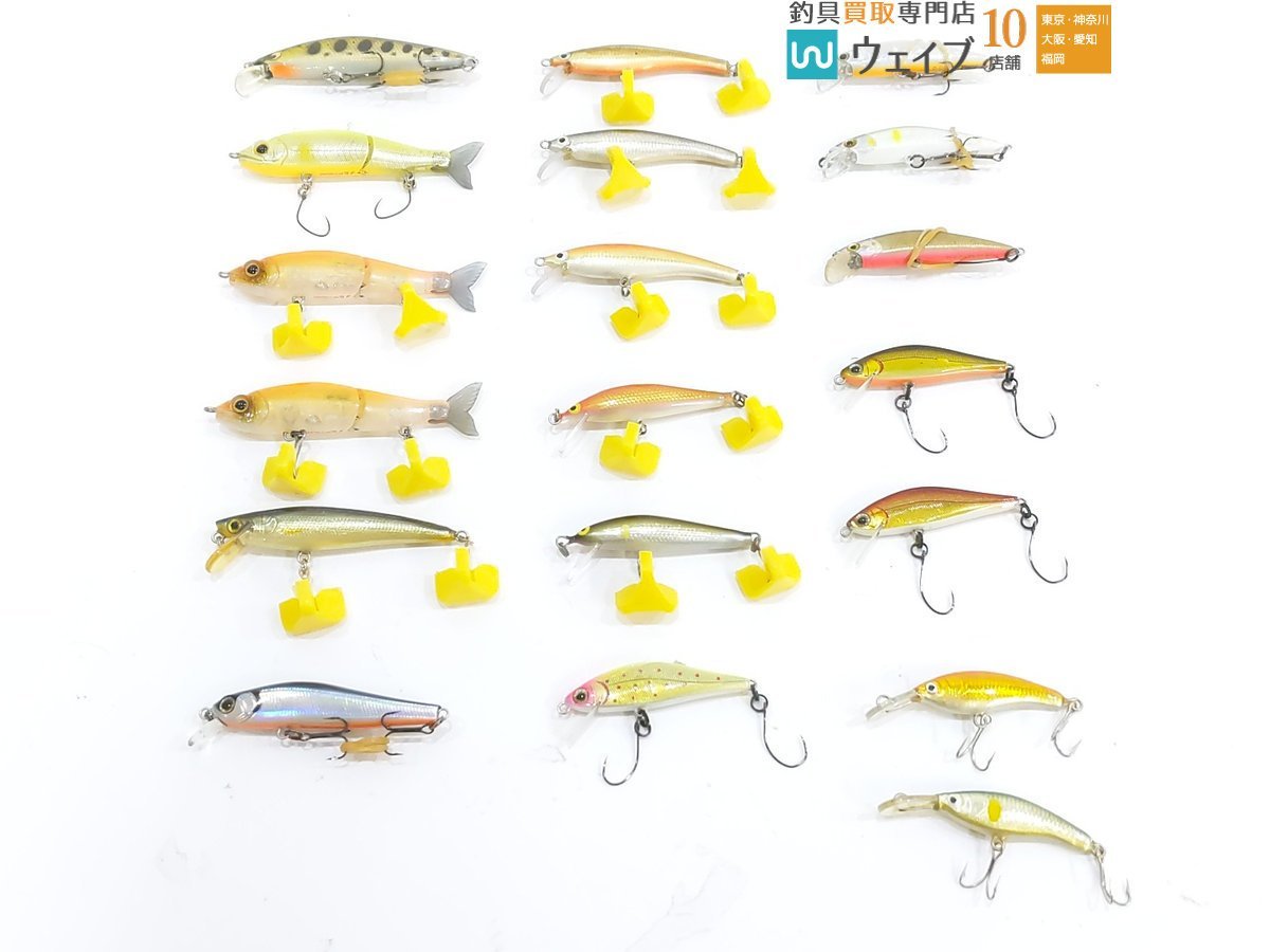品 ミノータイプルアー19個セット 中古品 ミノータイプルアー19個セット 極