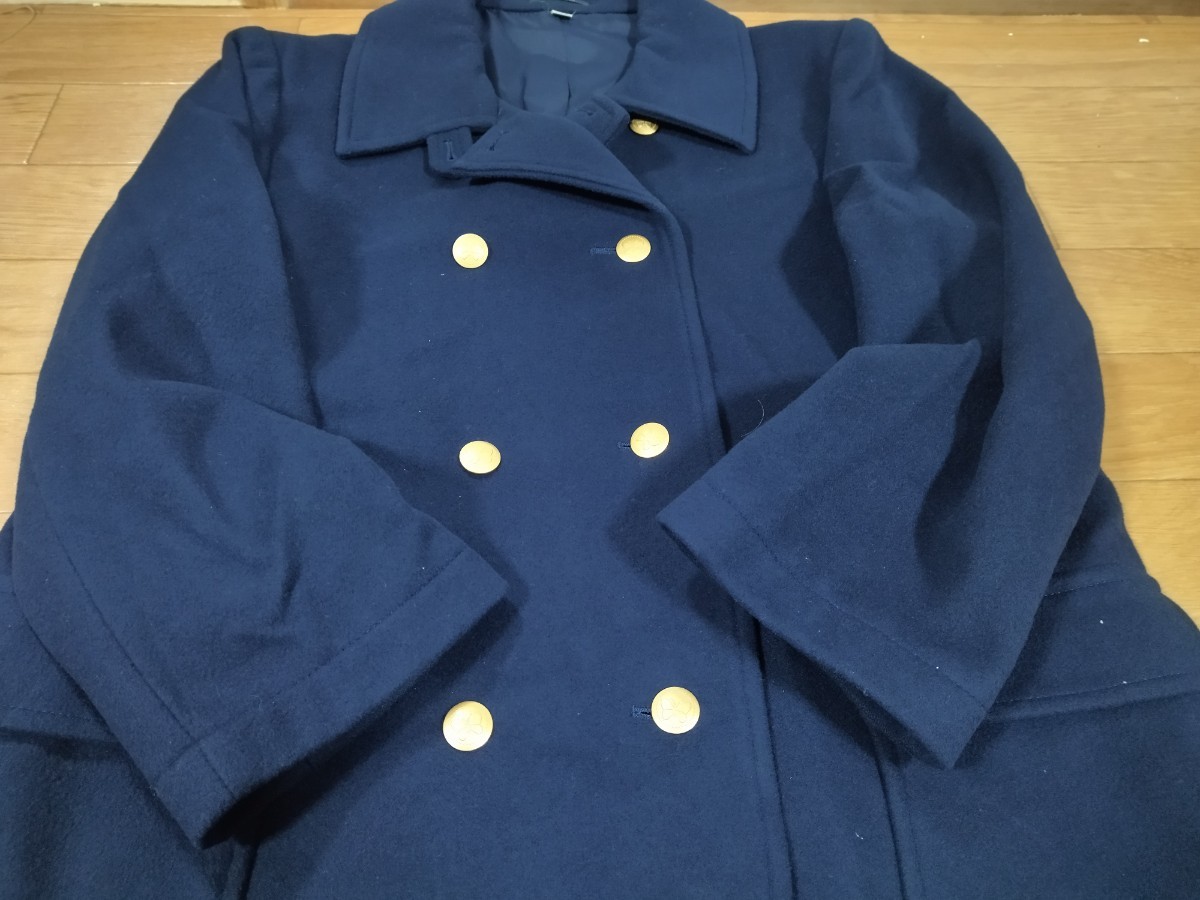 岡山県 就実高校 指定スクールコート HANAE MORI ハナエモリ 155B 