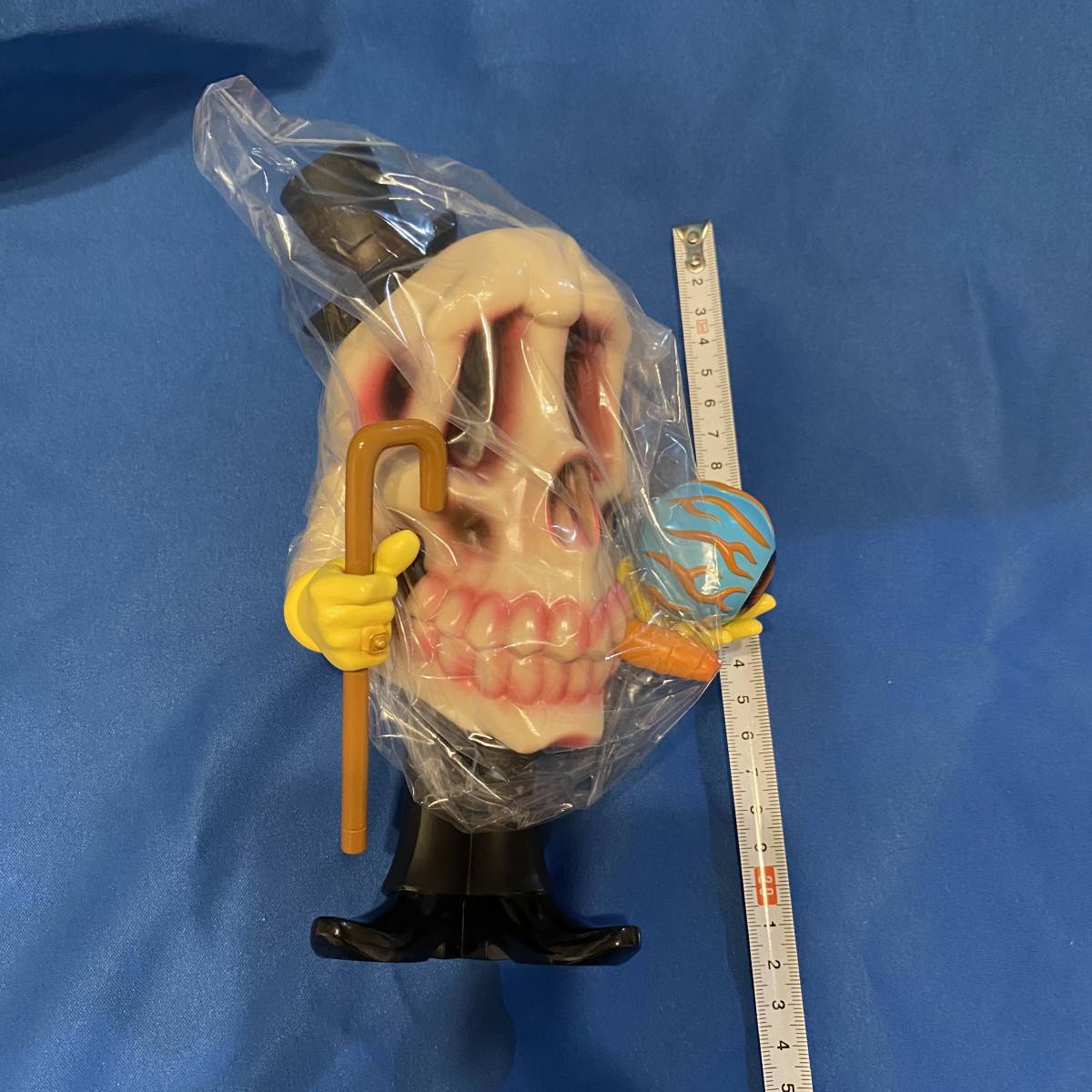 ロッキンジェリービーン　ミスターデス　ソフビ Rockin'Jelly Bean Freaky Monster Village series Mr.DEATH 2nd color