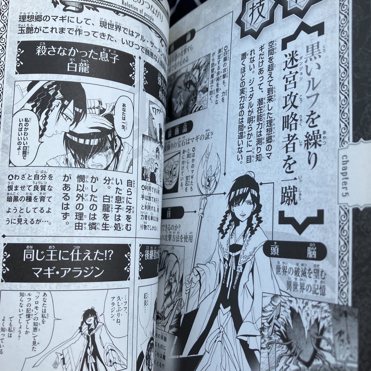 ☆本アニメ「付録シール付 マギキャラクター大図鑑サディーク」大高忍