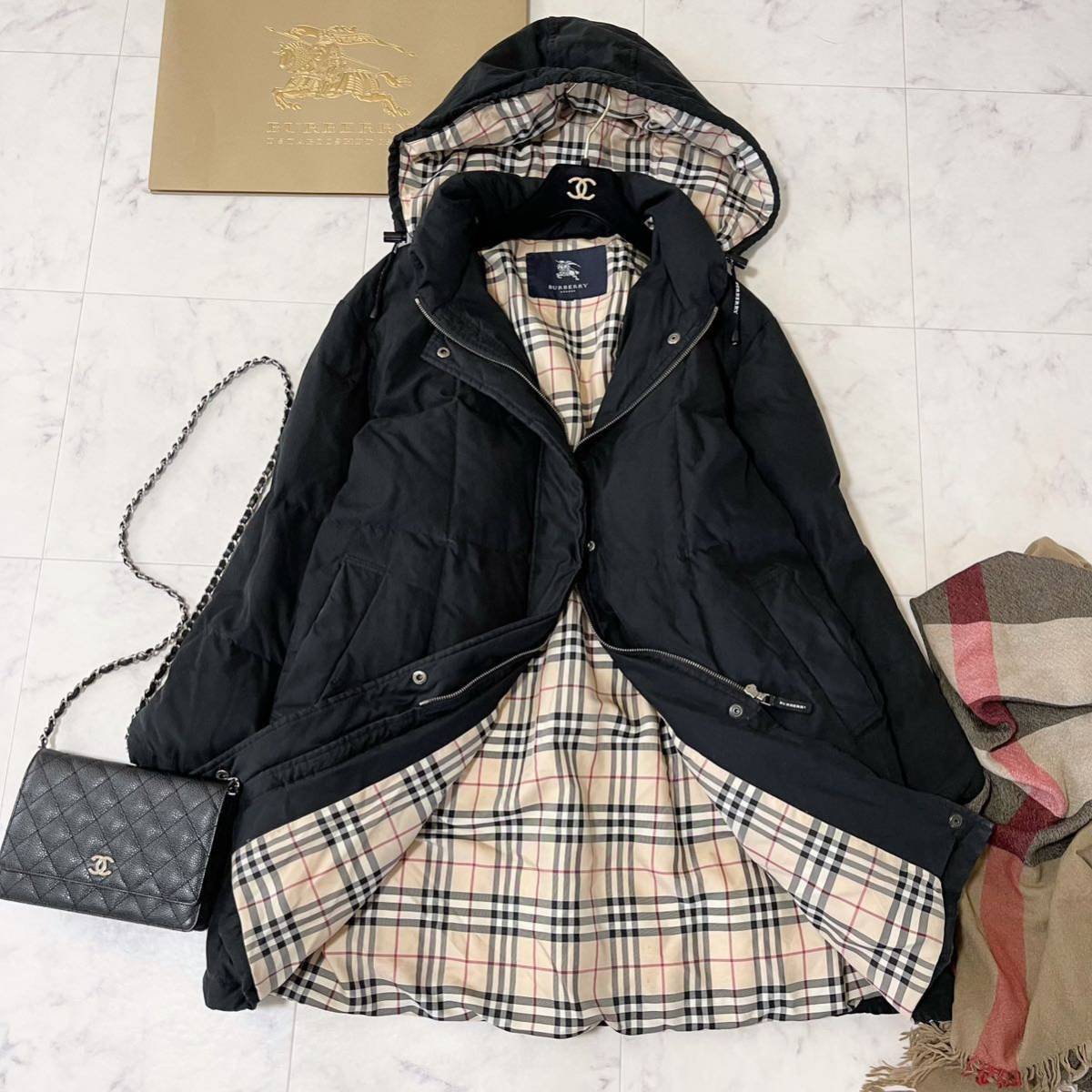 極美品 バーバリーロンドン ブラウス 2XL 大きいサイズ ノバ