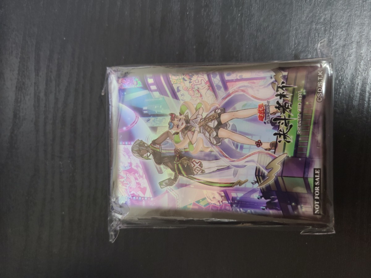 遊戯王 公式 Evil☆Twin's トラブル・サニー スリーブ
