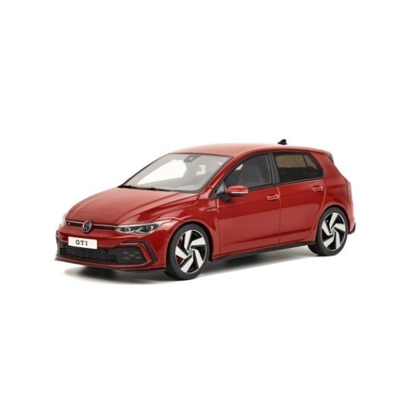 【オットーモビル】 1/18 フォルクスワーゲン ゴルフ VIII GTI 2021 (レッド)　世界限定 3，000個 [OTM405]★未開封新品！