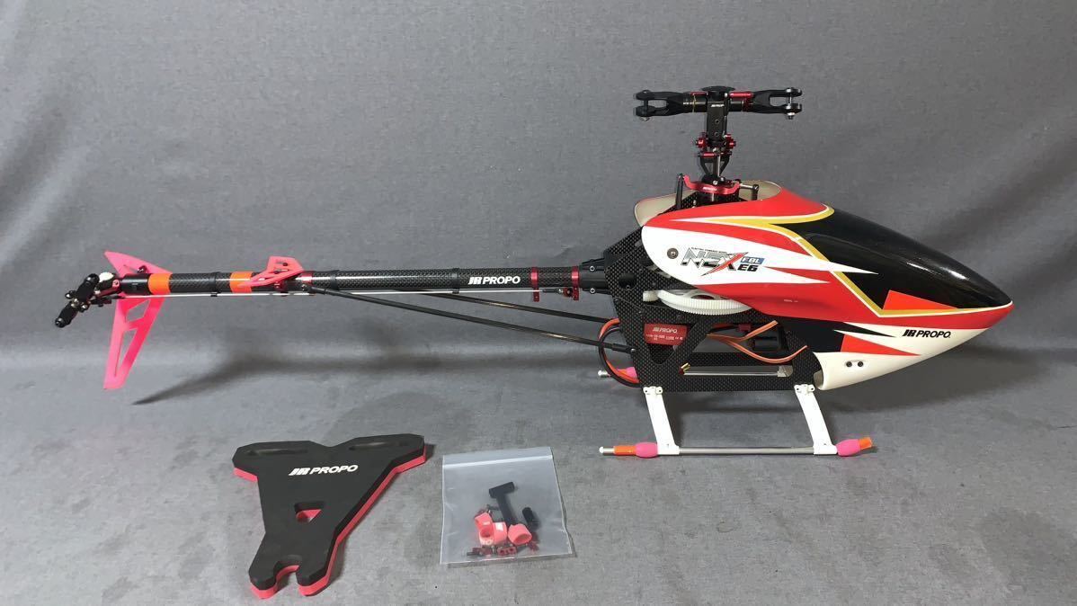 JR NEX E6 FBL アンプ モーター付属 ラジコンヘリ JR PROPO EP Helicopter