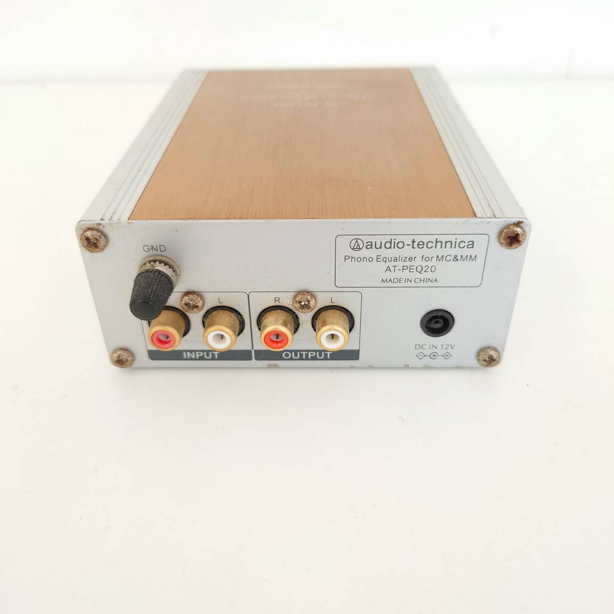 【audio-technica/オーディオテクニカ】AT-PEQ20 フォノイコライザー 音響機器 通電/動作未確認★ AT-PEQ20 フォノイコライザー audio-technica PHONO 14698AT-PEQ20 オーディオ機器