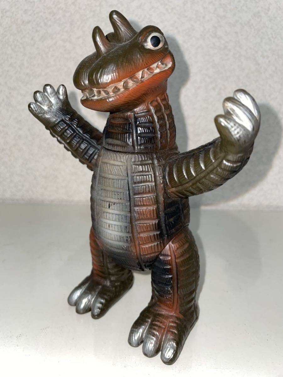 三浦トーイ アボラス風 当時物 レトロ ビンテージ パチ怪獣 ソフビ  