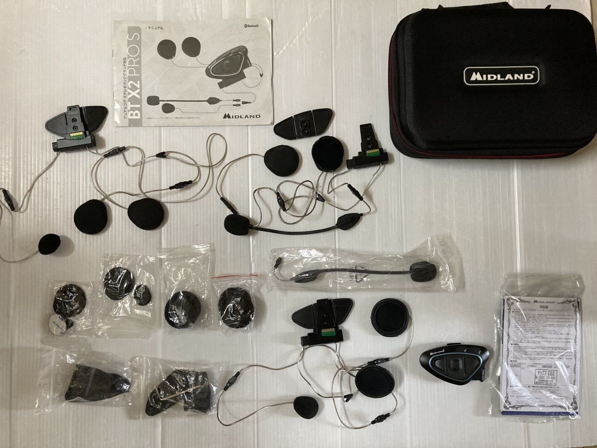 ミッドランド MIDLAND BTX2 PRO S シングルパック インカム オプション