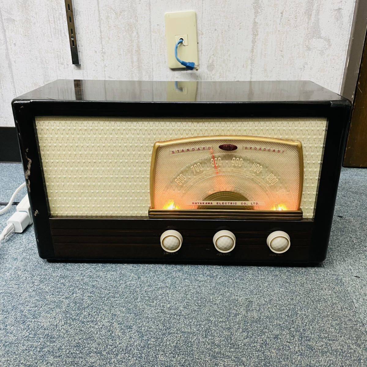 動作確認済 SONY/ソニー ICF-9250 AM/FMラジオ 2バンドラジオ 木製枠