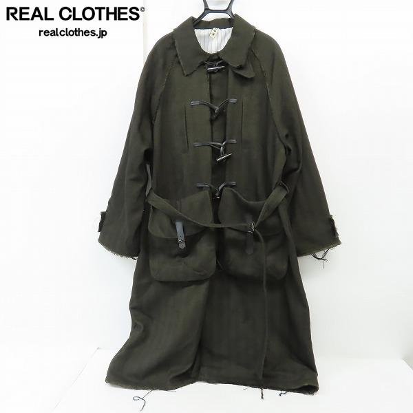 ☆KOOI/コーイ CUT OFF POCKET COAT ダッフルコート /080 OFF POCKET