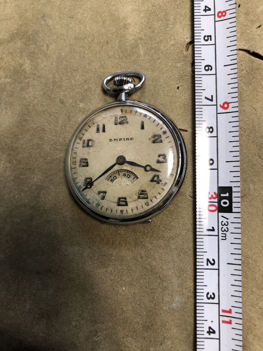 精工舎 SEIKO 懐中時計 激レア EMPIREインジケーター⁄アンティーク懐中