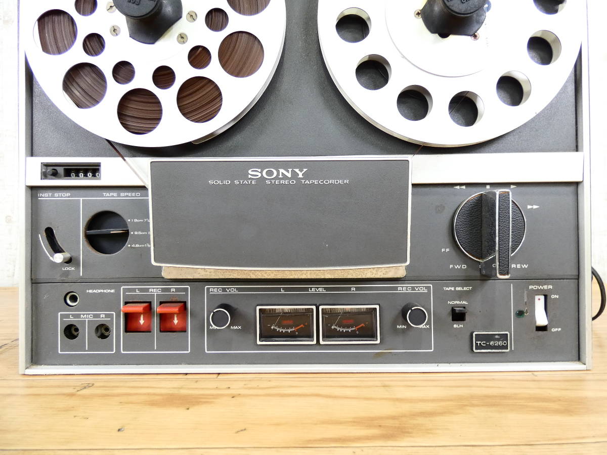 ○ SONY ソニー デープレコーダー TC-6260 オープンリールデッキ