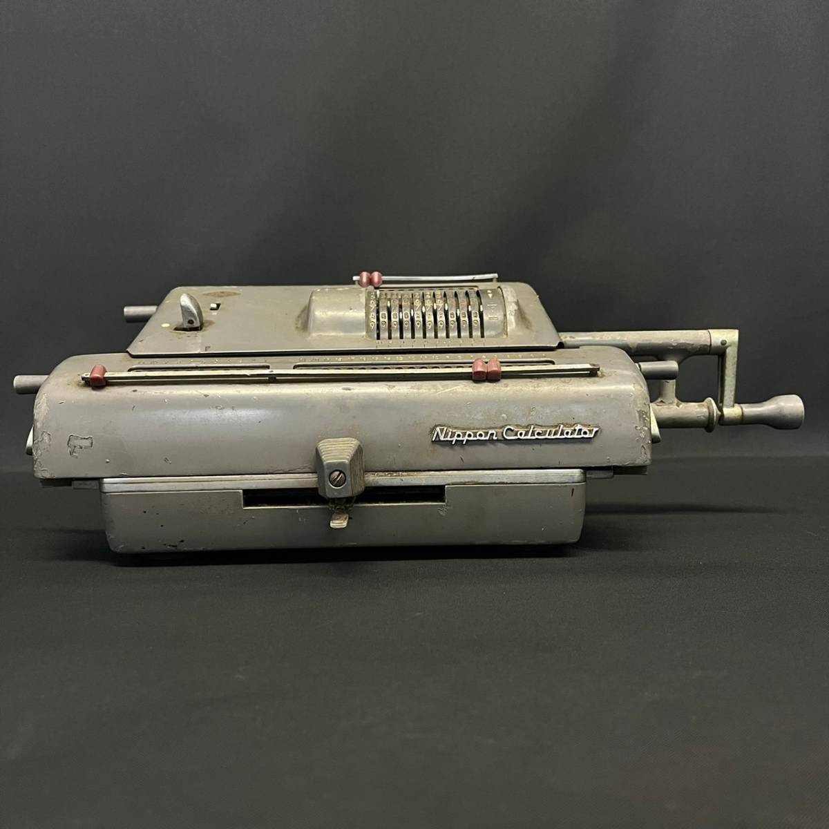 BId003I 80 NCM SM-21 Nippon Calculator 日本計算器 機械式 卓上 