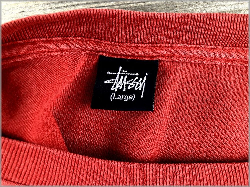 ☆STUSSY ステューシー 00s Tシャツ バイクプリント L☆検 チョッパー