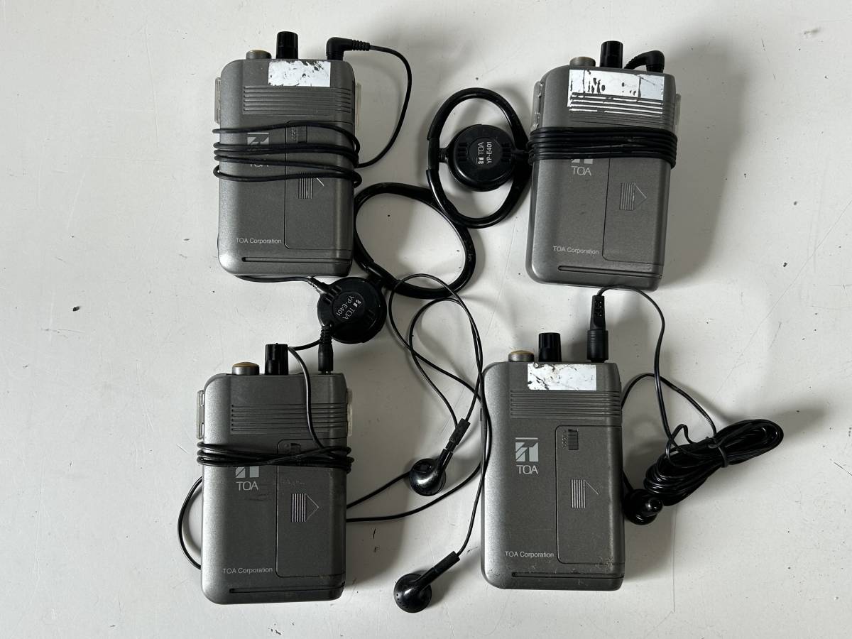 ワイヤレスガイド携帯型受信機 | WT-1101-C11C13 TOA TOA株式会社 (WT