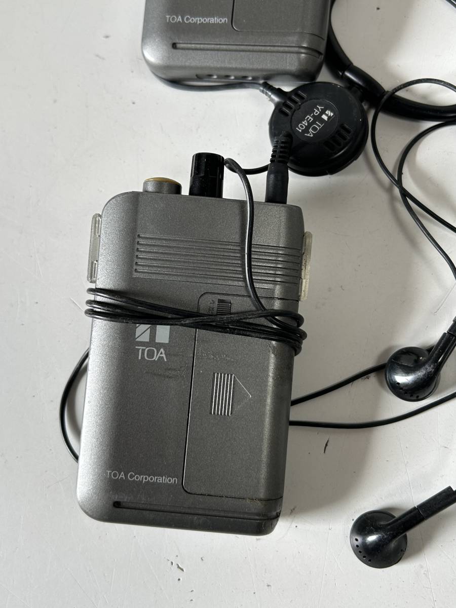 ワイヤレスガイド携帯型受信機 | WT-1101-C11C13 TOA TOA株式会社 (WT