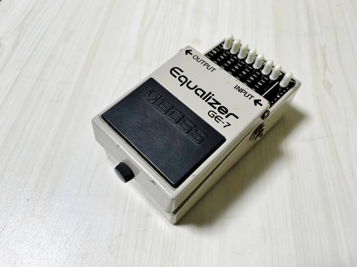 BOSS GE-7 グラフィックイコライザー 1981年日本製 BOSS GE-7