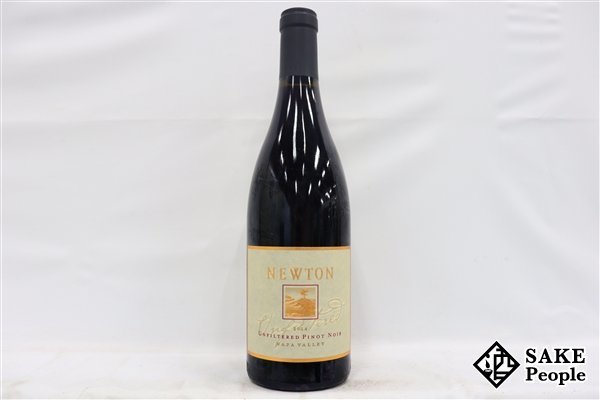 ■注目! ニュートン アンフィルタード ピノ・ノワール 2014 ナパ・ヴァレー 750ml 14% アメリカ 赤