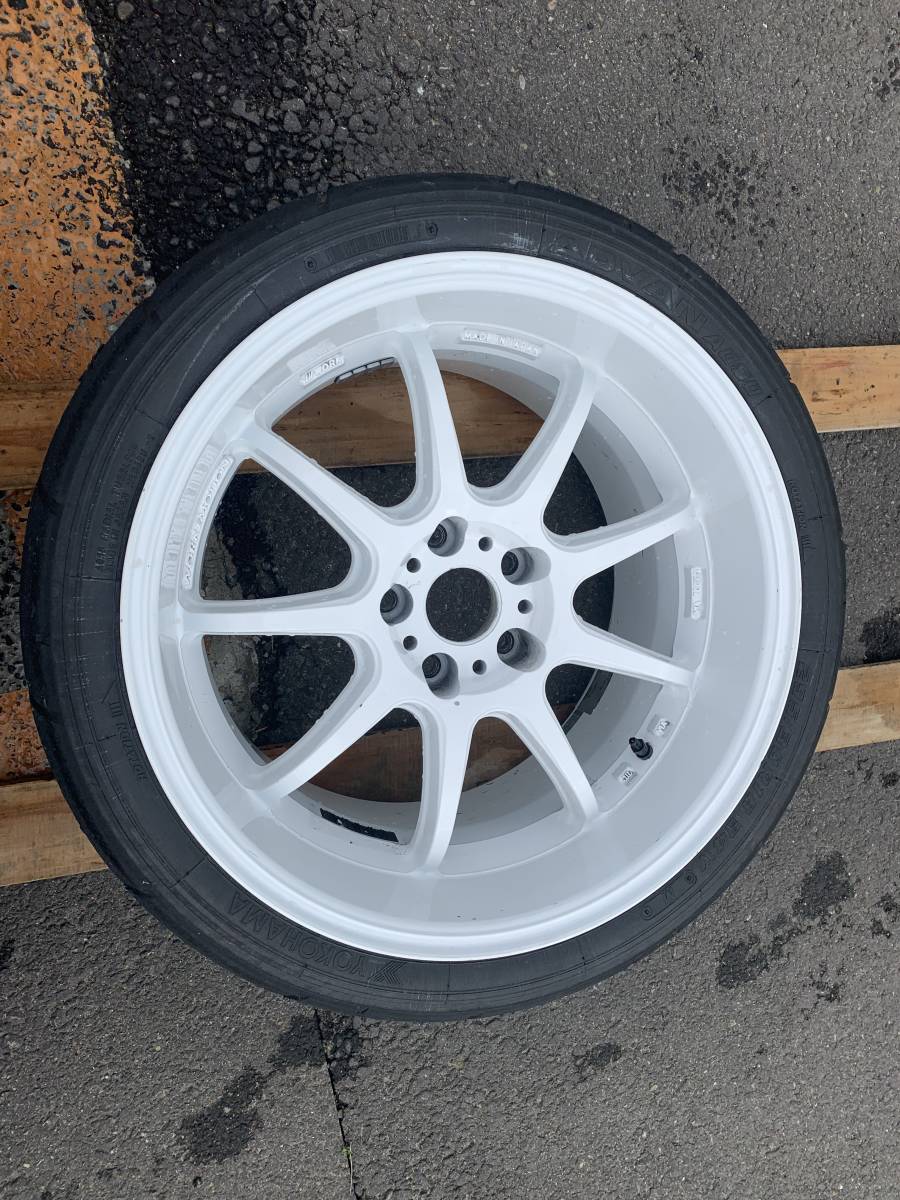 WORK EMOTION D9R 18x10.5J WHT ホワイト_2