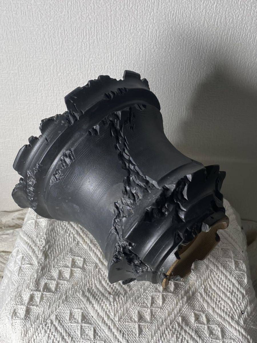 Lサイズ　45 手作植木鉢 陶器鉢（invisible ink raw life factory SRL 中川智治 沖誠 カタチ製作所 塊根植物 グラキリス パキプス アガベ)