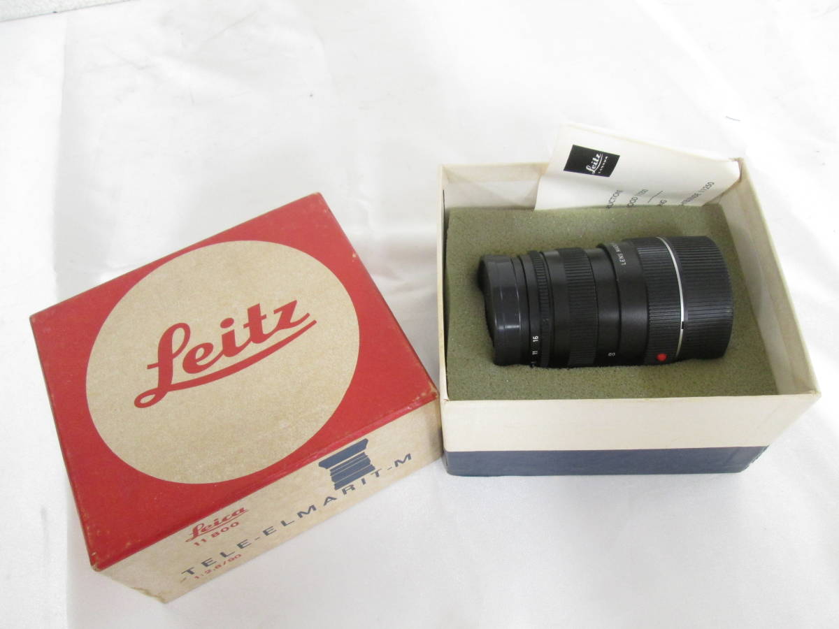⑥ LEITZ CANADA TELE-ELMARIT-M 1:2.8/90 ライカレンズ 2209076041