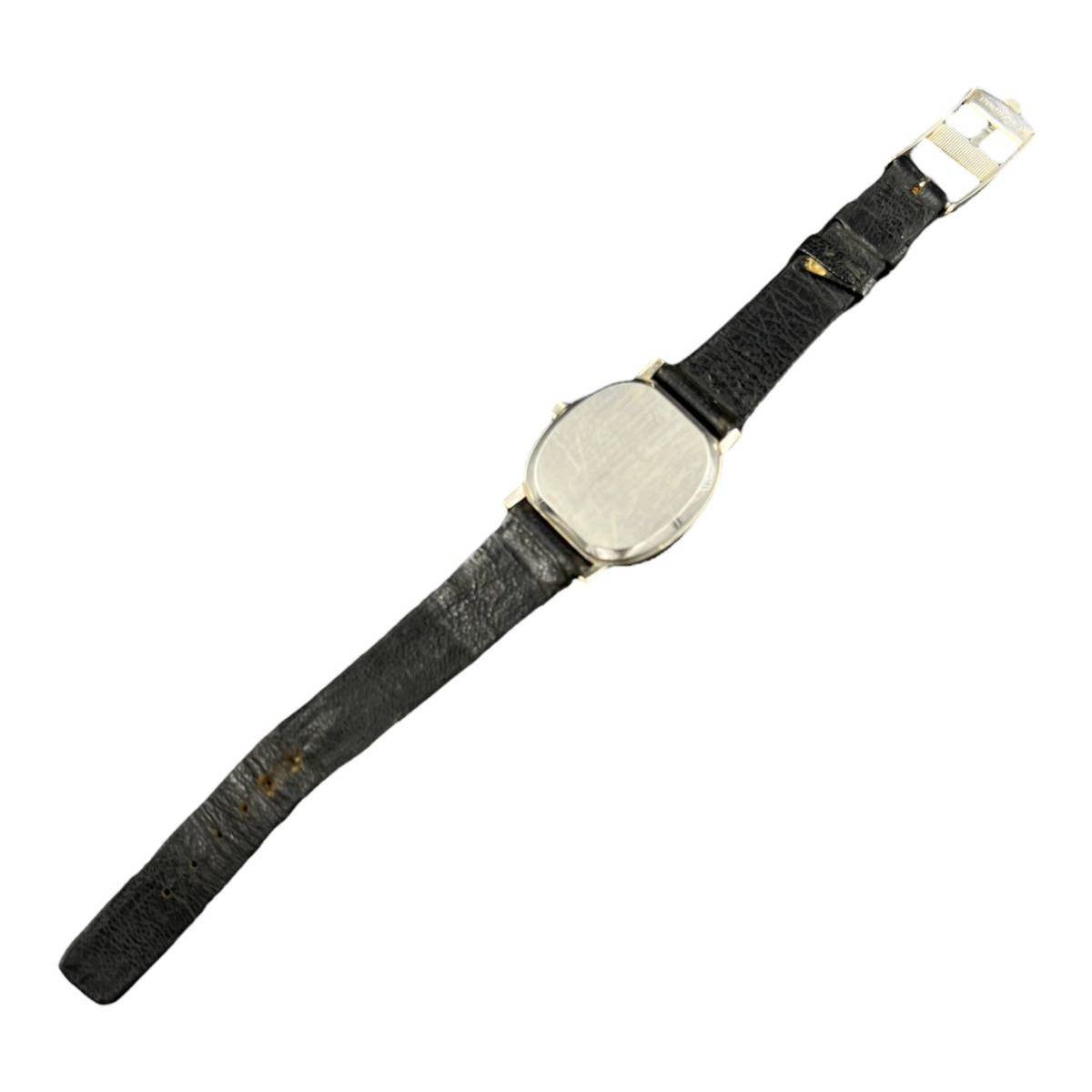 KF0612】OMEGA AUTOMATIC 自動巻き DE VILLE DATE メンズ腕時計 革 