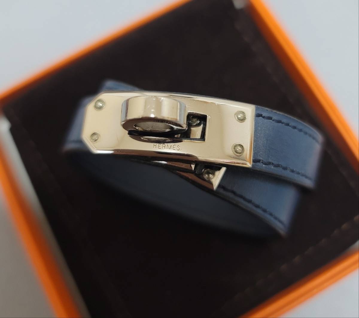 ドゥブルトゥール レザーブレスレット | Hermès 《ケリー》 エルメス 