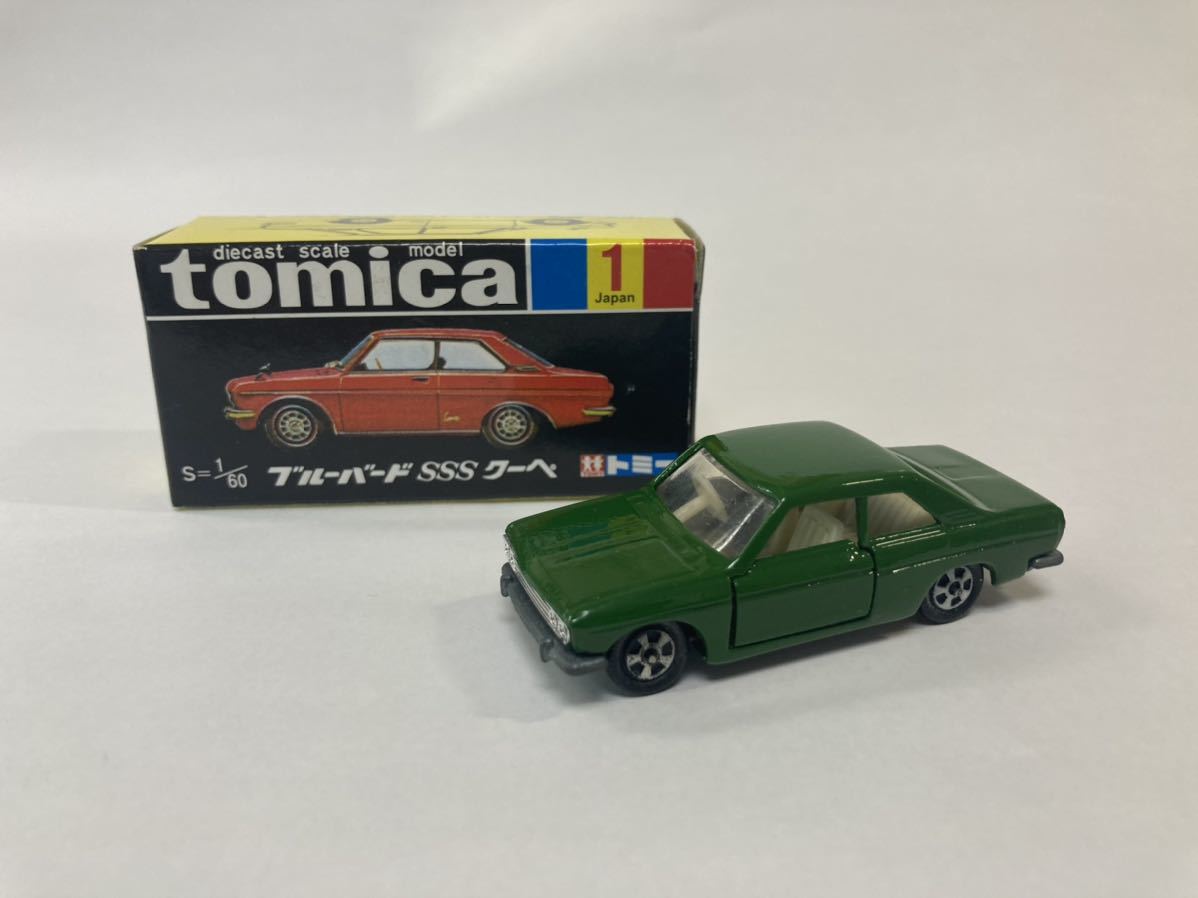TOMICA トミカ ブルーバードSSS クーペ 緑色 1Aホイール - メルカリ