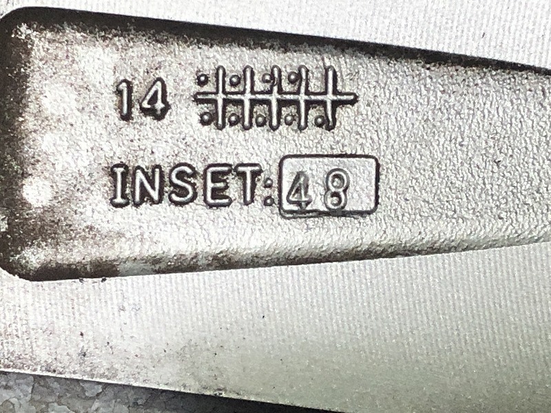 (5B036) 17x7J ベンツ純正 オフセット48 5穴 PCD112 ハブ約67mm 送料無料