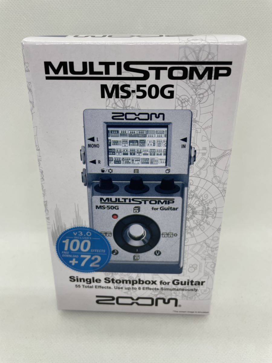 品 ZOOM ズーム MS-50G Ver.3.0 MULTISTOMP GUITAR PEDAL マルチ 