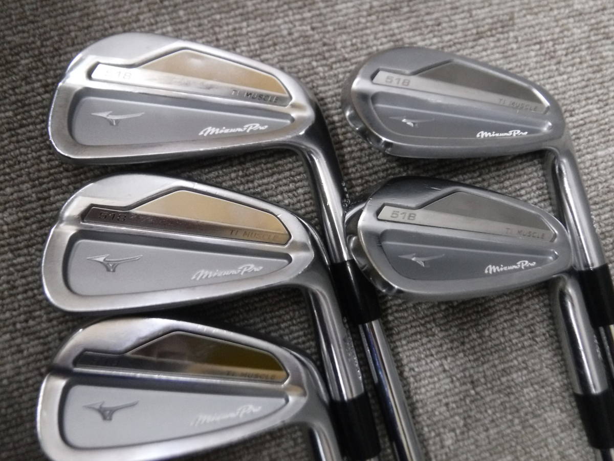格安出品☆最落なし】ミズノ Mizuno Pro 518 5番～PWの6本セット N.S. 