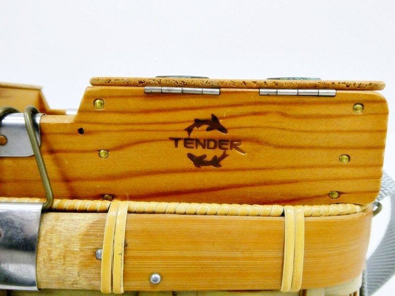 ☆ TENDER テンダー ビク 渓流 竹ビク 魚籠 竹かご - 大人気在庫