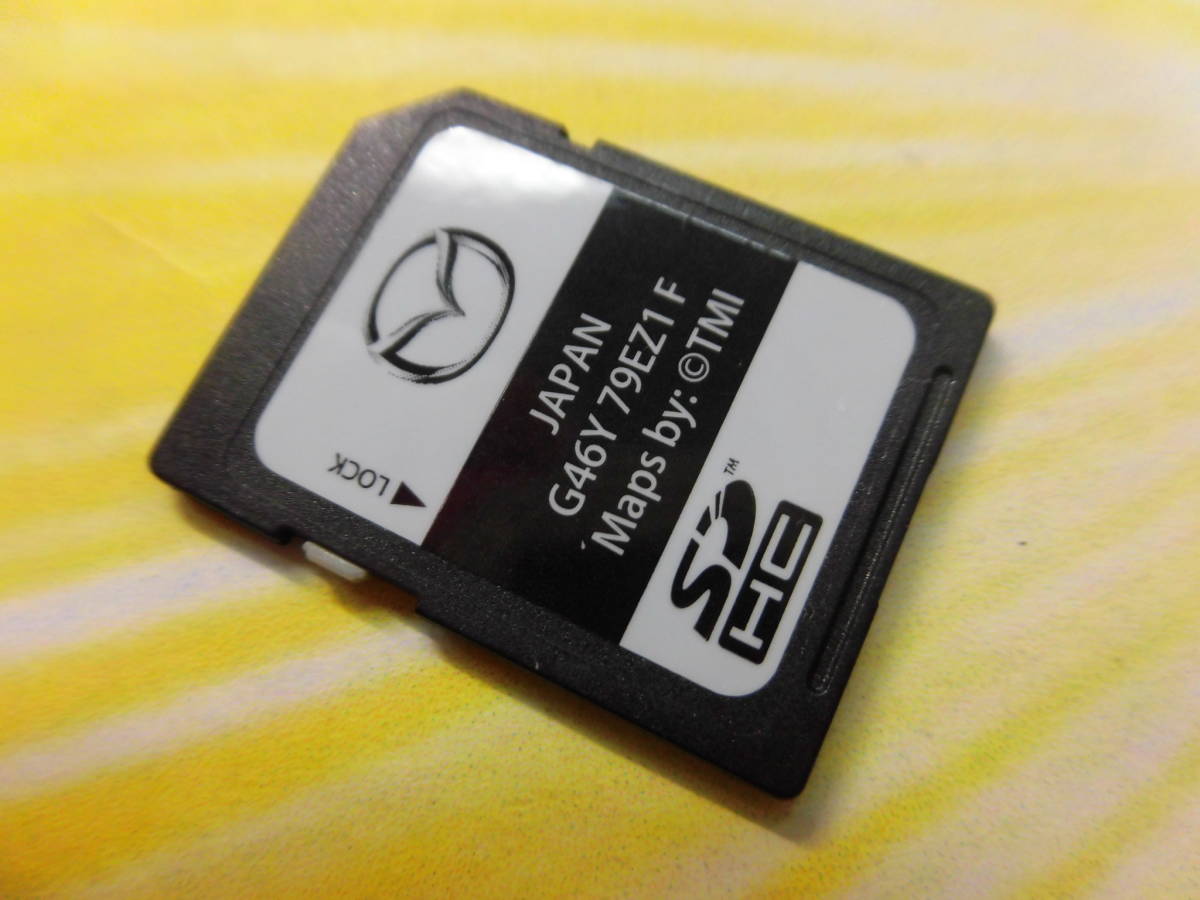 ☆YY15876 マツダ純正ナビ 地図データ SD マツダコネクト G46Y 79EZ1 F DJ5FS デミオ 使用歴 SD読込確認済 全国一律送料210円～