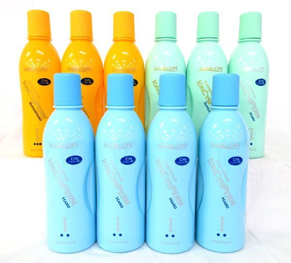 送料300円(税込)■is115■サニープレイス パーマ剤 イオンシス 業務用(400ml) 4種 10点【シンオク】