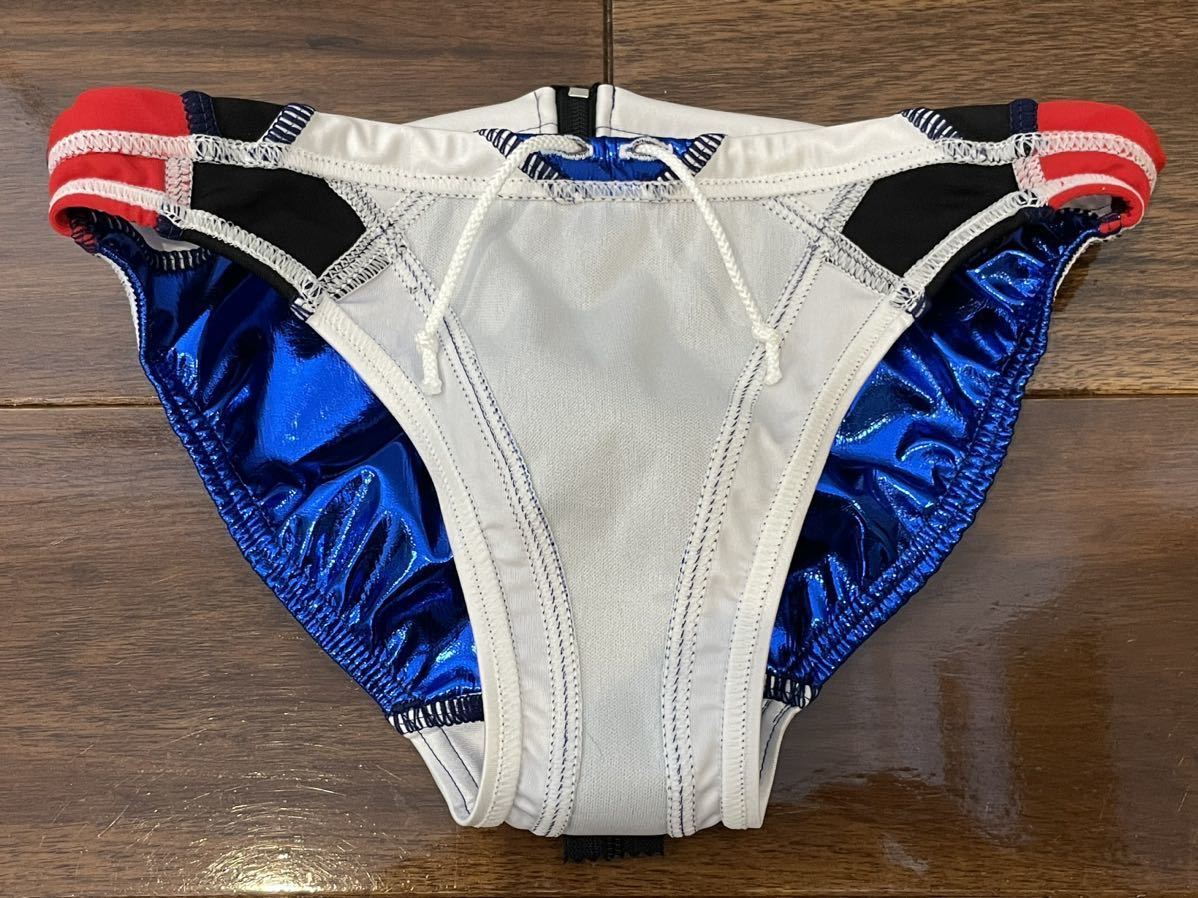 SURF BLADE 競泳水着 競パン ポロパン バックファスナー エナメル