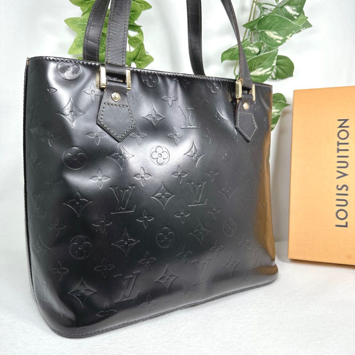 1円 LOUIS VUITTON ルイヴィトン ヴェルニ ハンドバッグ ヒューストン ショルダーバッグ M シリアルナンバー LM0979